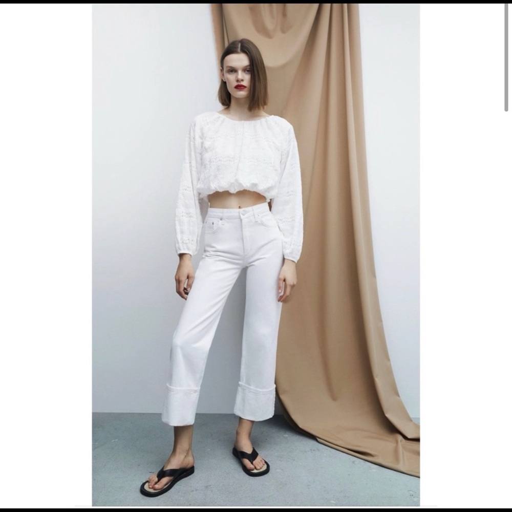 Zara Combination Voluminous Blouse - image 3